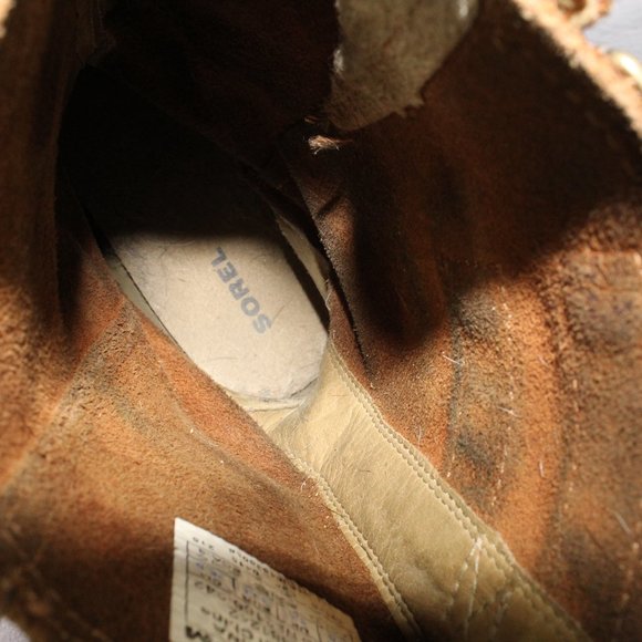 Sorel Major Pull On Comfort Western Oiled Leather Boots Size 8.5 - Picture 8 of 9